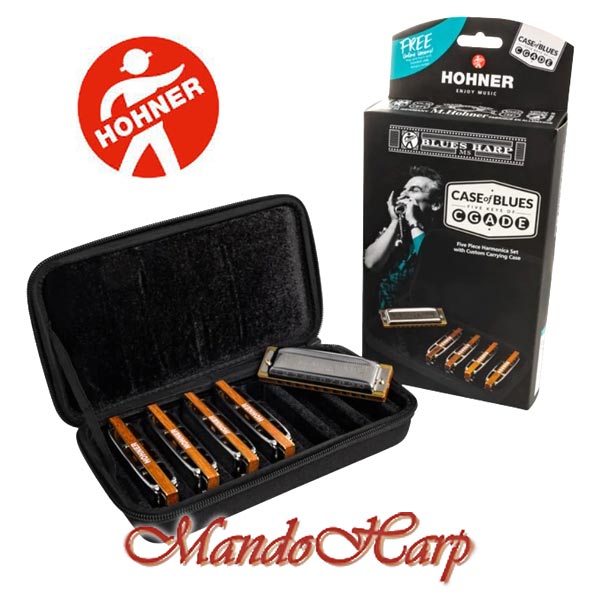 Hohner M5335XP Blues Harp 5-Pack