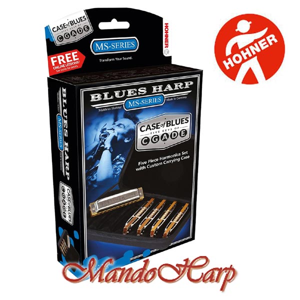Hohner M5335XP Blues Harp 5-Pack