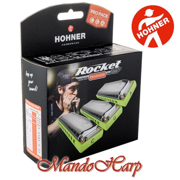 Hohner M2015PP Rocket Amp Pro Pack