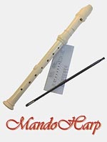 MandoHarp - Aulos Recorder - 203A-E Alouette Soprano