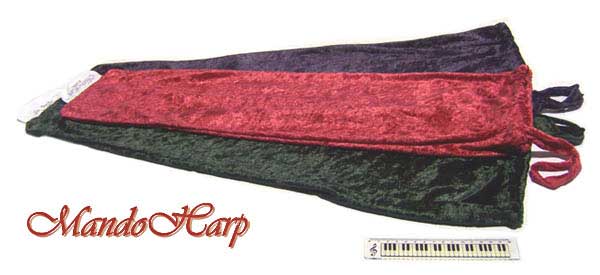 MandoHarp - Velvet Instrument Bags for Ukuleles