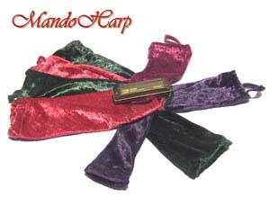 MandoHarp - Velvet Instrument Bags for Diatonic Harmonicas