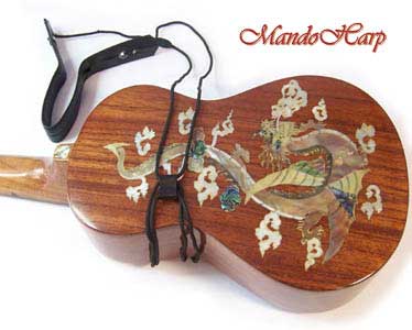 MandoHarp - Acoustic Instrument Suspender Strap