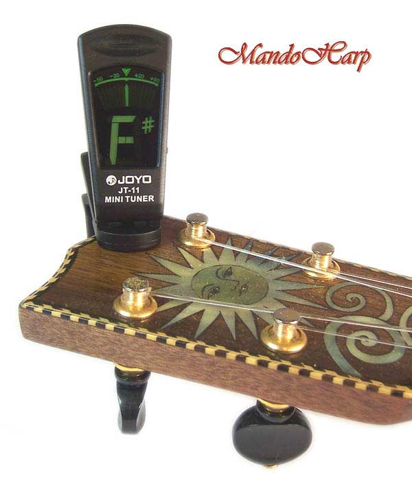 MandoHarp - Joyo Clip-On Backlit LCD Tuner