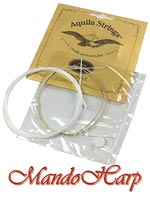 MandoHarp - Ukulele Strings - Aquila 15U Tenor, GCEA, Wound Low G, 3 x Nylgut �