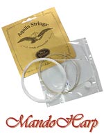 MandoHarp - Ukulele Strings - Aquila 15U Tenor, GCEA, Wound Low G, 3 x Nylgut �