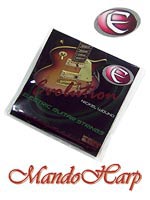 MandoHarp - Evolution Electric Guitar Strings. Nickel Wound. Light Special. 0.009