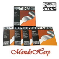 MandoHarp - Violin Strings - Thomastik-Infeld 135 Dominant Medium Aluminium and Silver Wound