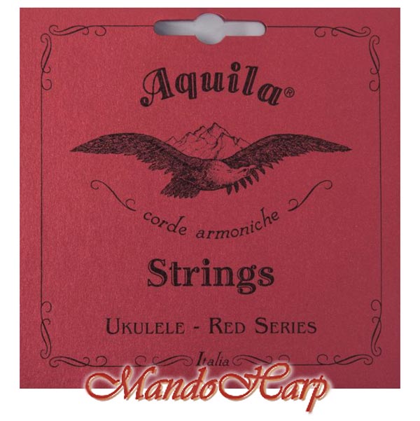 MandoHarp - Ukulele Strings - Aquila 86U Concert, Low G, Red Series®