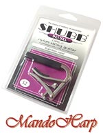 MandoHarp - Shubb Deluxe Capo - S2 for Nylon String Guitar - Stainless Steel