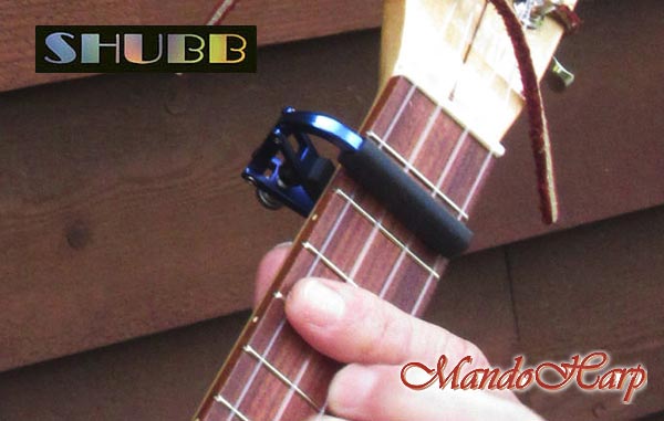 MandoHarp - Shubb Lite Capo - L9 for Ukulele - Aluminium