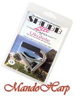 MandoHarp - Shubb Lite Capo - L9 for Ukulele - Aluminium