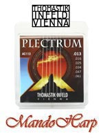 MandoHarp - Thomastik-Infeld AC113 Plectrum Acoustic Guitar Strings - Medium 0.013-0.061