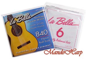 MandoHarp - La Bella 840 Classical Guitar Strings